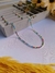 Choker riviera colors banhada a prata