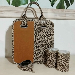 Bolso Matero Animal Print. Ecocuero. - tienda online