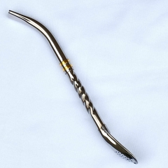 Bombilla Torneada, Acero Y Bronce - comprar online