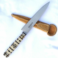 Cuchillo Criollo Alpaca y Tiento de Potro