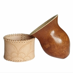 Mate calabaza con base