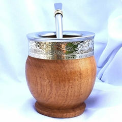Mate de algarrobo Barrilito - comprar online