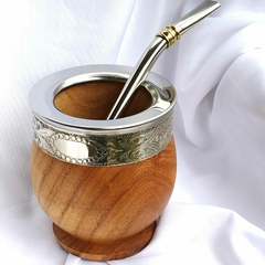 Mate de algarrobo Barrilito - Mimbi mates