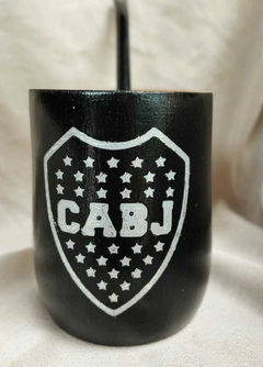 Mate Club boca Juniors Black