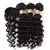 Cabelo encaracolado indiano curto bundles com fechamento circular, cabelo humano