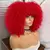 Imagem do Peruca encaracolada Afro do cabelo curto com franjas