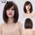 perucas sintéticas peruca curta pirucas feminina Peruca de cabelo sintético, m - comprar online