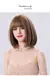 perucas sintéticas peruca curta pirucas feminina Peruca de cabelo sintético, m na internet