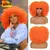 Peruca encaracolada Afro do cabelo curto com franjas