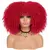 Peruca encaracolada Afro do cabelo curto com franjas - comprar online