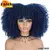 Peruca encaracolada Afro do cabelo curto com franjas - comprar online