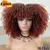 Peruca encaracolada Afro do cabelo curto com franjas - comprar online