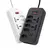 Régua Filtro de Linha com 7 Tomadas Extensão Elétrica 1 Universal 4 USB Bivolt 10A 110v/220v Cabo de 2 Metros - comprar online