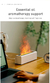Difusor USB Plug-in Fragrância Office Home Flame Dif - Smart Store