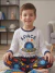 Pijama malha manga comprida infantil juvenil inverno jogos gamer dinossauro menino - loja online