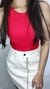 Saia de Couro - Off-white - RN Modas