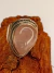 Anel prata Bali quartzo rosa G - comprar online