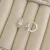 Brinco argola click zirc gota - comprar online