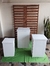 trio de cubos desmontáveis branco