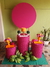 kit laranja e rosa