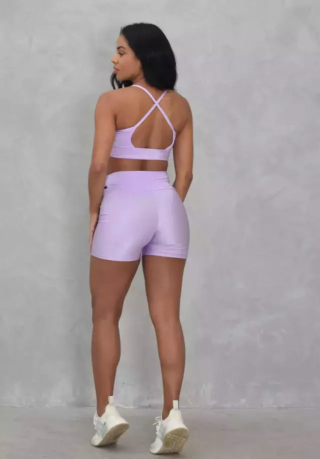 CONJUNTO TOP E SHORTS ELECTRIC