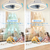 Ventilador de teto inteligente com luzes, controle remoto, decoração do quarto na internet