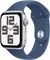 Apple Watch SE 2 (GPS) Caixa Alumínio Silver 44mm Pulseira esportiva Denim S/M A2723