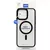 Case Joog para iPhone 15 Pro Max Magsafe Metal Transparent/Black