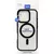 Case Joog para iPhone 16 Pro Magsafe Metal Transparent/Black