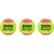 Bola de Beach Tennis Joog ITF Approved Stage 2 (3 Unidades)