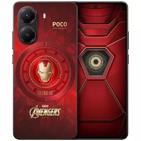 Smartphone Xiaomi POCO X7 Pro Iron Man Edition NFC Dual SIM 512GB 12GB RAM de 6.67" 50+8MP 20MP - Preto (Global) (CX Slim)