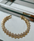 Pulseira floral - semi joia