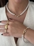 Conjunto colar é pulseira