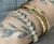 Pulseira floral - semi joia - comprar online