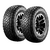 Kit com 2 Pneus Aro 18 265/65 r18 122/119S 10PR RoadCruza RA1100 AT