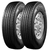 Kit com 2 Pneu Aro 17,5 215/75 R17,5 135/133L 16PR Triangle TR685 Direcional