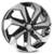 Jogo com 4 Rodas Aro 14 Kr K71 Up, Gol, Saveiro 14x6 Furação 4x100 BD Preto Diamantado - comprar online