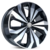 Jogo com 4 Rodas Aro 16 Kr S25 VW T-Cross 250 TSI 16x6 Furação 5x100 BD Preto Diamantado - comprar online