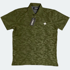 Maja Polo Verde militar Camuflaje - comprar en línea