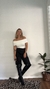 Blusa ombro a ombro na internet