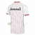 Camisa Arsenal US Baseball Adidas 2025/2026 - Branco e Vermelho Listrado na internet
