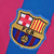 Camisa Barcelona Retrô Nike 2005/2006 Manga Longa - Vermelho e Azul + Personalização Ronaldinho Gaucho