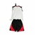 Conjunto Infantil Adidas Flamengo 25/26 II Regata - Branco e Vermelho na internet