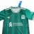 Conjunto Infantil Adidas Liverpool 25/26 III -Verde - Sports Cloaks | Mantos Esportivos