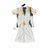 Conjunto Infantil Adidas Real Madrid 24/25 Pré Jogo - Branco e Laranja na internet