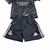 Conjunto Infantil Adidas Real Madrid 25/26 II - Cinza - loja online