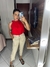Calça Alfaiataria Linho Lilás