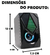 Caixa De Som Pc Gamer Led Rgb Lehmox Notebook Computador 3w Profissional Design