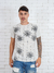 "Estilo e Conforto Puro: Camiseta Masculina Estampada 100% Algodão com Gola Redonda" - comprar online