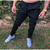 Calça Jogger Sarja Masculina Slim com Elástico,SAINT